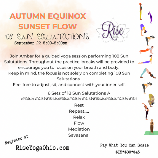 Autumn Solstice 108 Sun Salutations