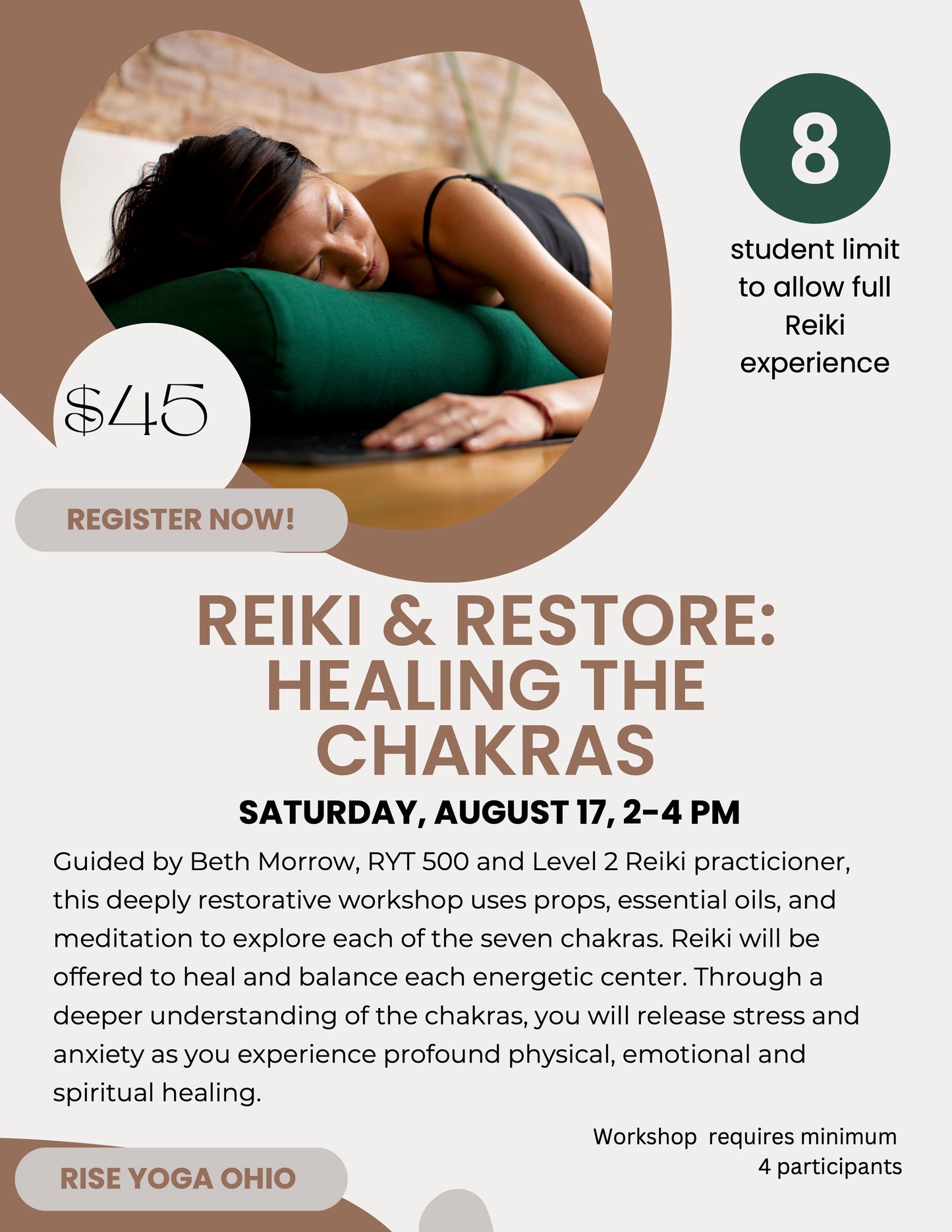 Reiki & Restore: Healing The Chakras